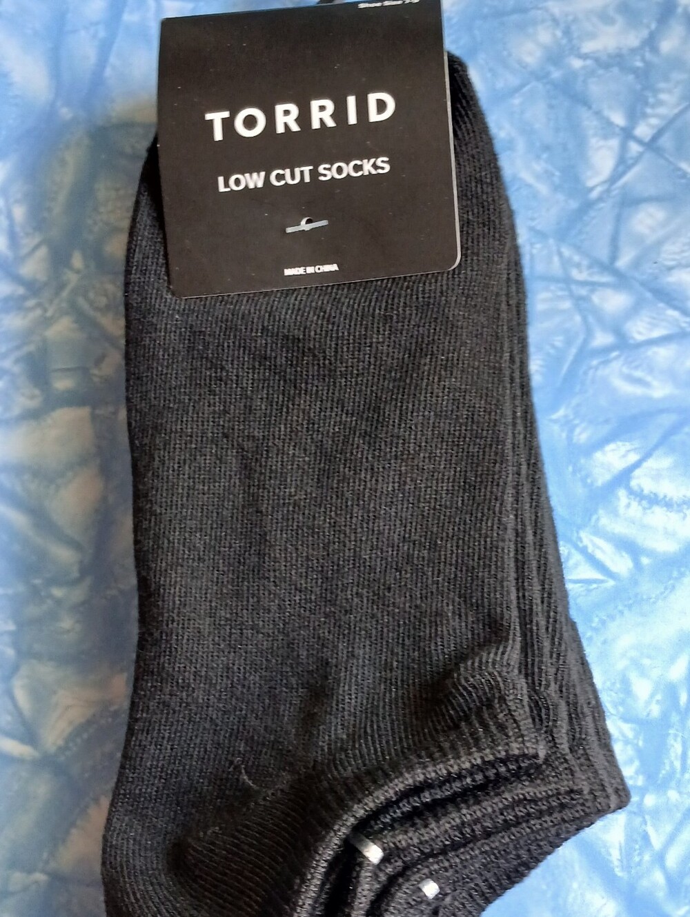 torrid Black Low Cut Socks